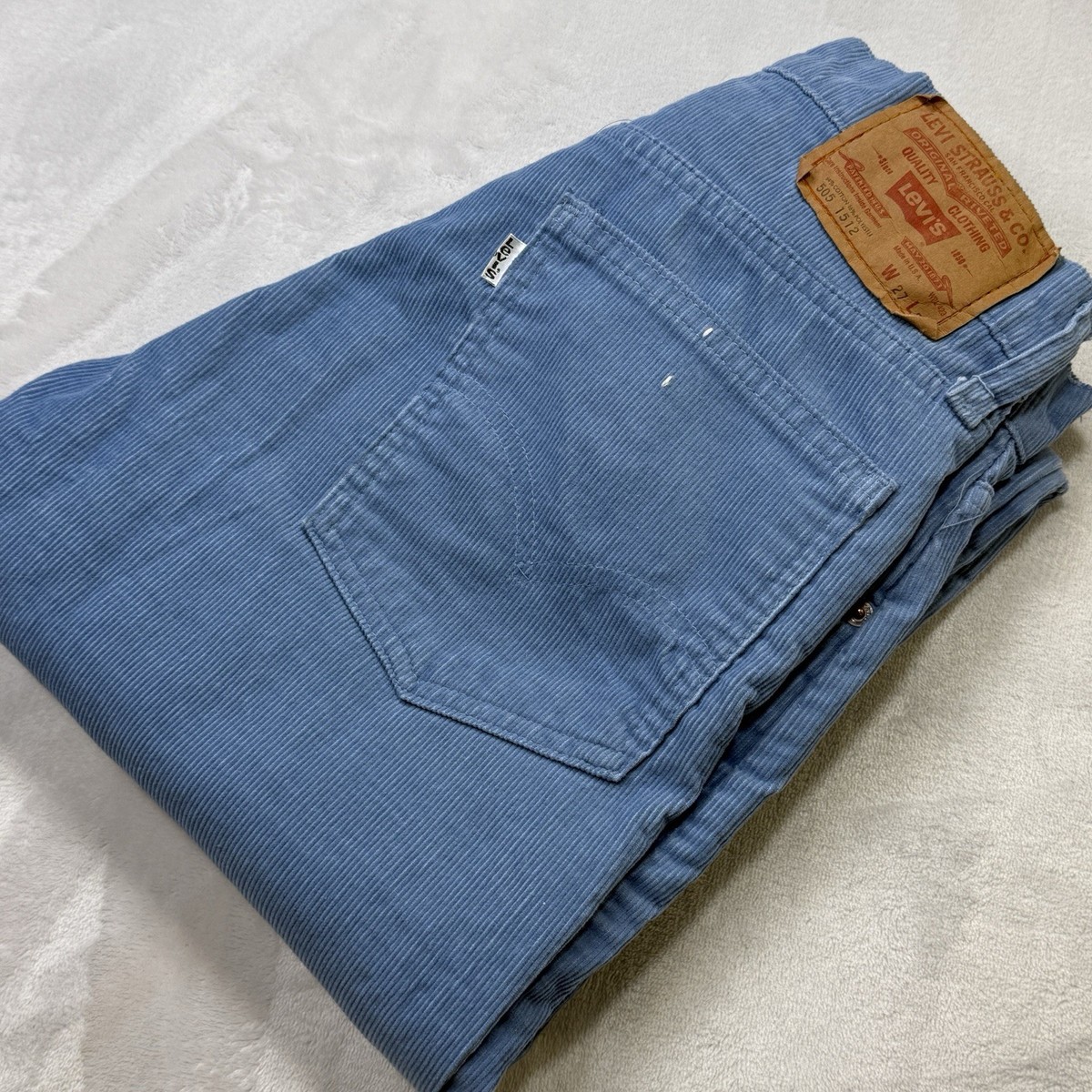 パンツ special! 70s Levi's 505 Vintage 1979 Levi's 505 Corduroy Pants Blue USA 27x32 70s | eBay
