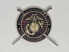 2025 Officer Sword United States Marine Corps Challenge Coin USMC 250th birthday