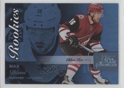 2015 Fleer Showcase Flair Row 0 Rookies Blue Ice 66/199 Max Domi Rookie RC 00jz