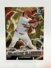 2026 Bowman Chrome  JJ Wetherholt Electric Sluggers Gold Mojo Refractor /50 SSP