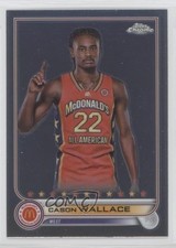 2022 Topps Chrome McDonald's All American Cason Wallace #69 0d3