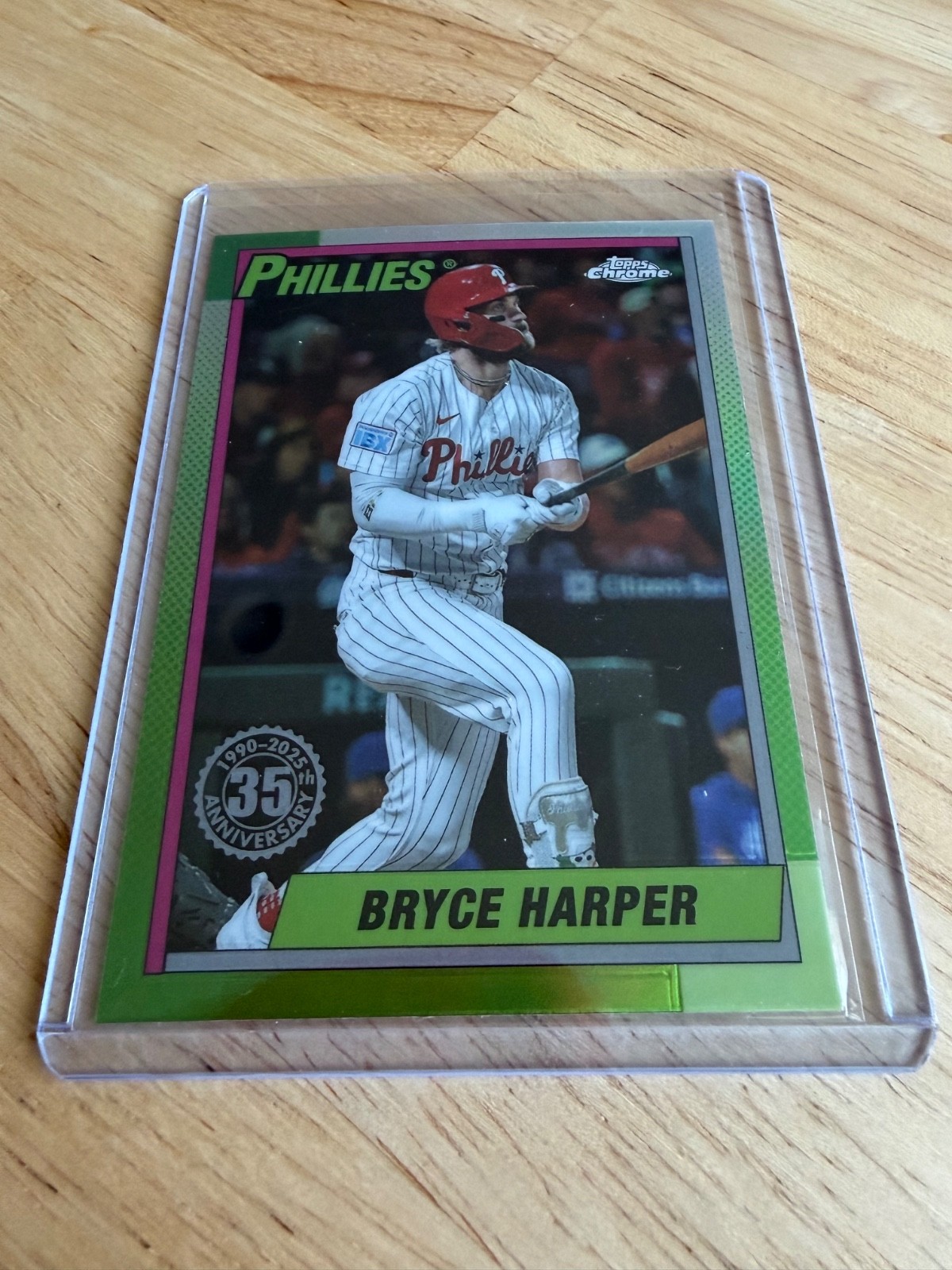 2025 Topps Chrome - 1990 Topps Baseball Bryce Harper #90CB-12