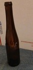 Vintage Brown Glass Bottle 4/5 Pint Embossed Lettering Near Bottom — photo 1