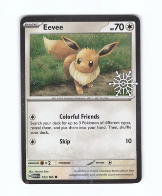 Eevee 133/165 Holo Rare Pokmon Card 151 NM | eBay Eevee 133/165 Holo Rare Pokmon Card 151 NM | eBay