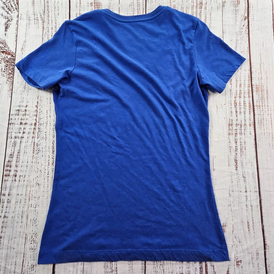 Camiseta Florida Gators Nike Azul Manga Corta Calce Ajustado Tri-Mezcla Cuello en V Para Mujer L Foto 2 de 4