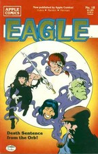 Eagle (Crystal) #18 FN; Apple | Jack Herman Neil Vokes - w/Bag+Board