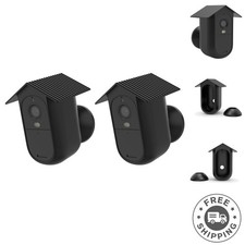 Black Silicone Skin for Arlo Essential 2nd Gen Camera - 2 Pack, Water-Resistant