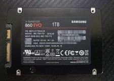 Samsung 860 EVO 1TB 2.5-Inch SATA III SSD (76% Health) 