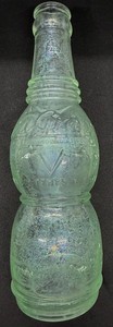 Hourglass NuGrape Bottle Embossed Pensacola, FLA. 1920