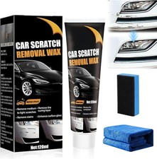Vibbang Kratzer Entferner Auto, 120ML Auto Kratzer Entferner Mit Wischtuch und