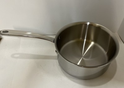 All-Clad 3 Qt D3 Saucepan with Lid Stainless Steel Pot Cookware - NEW