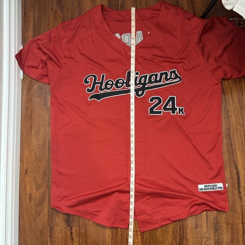 Bruno Mars Hooligans Mars 24K Baseball Jersey Vintage Size XXL - Bild 8 von 8