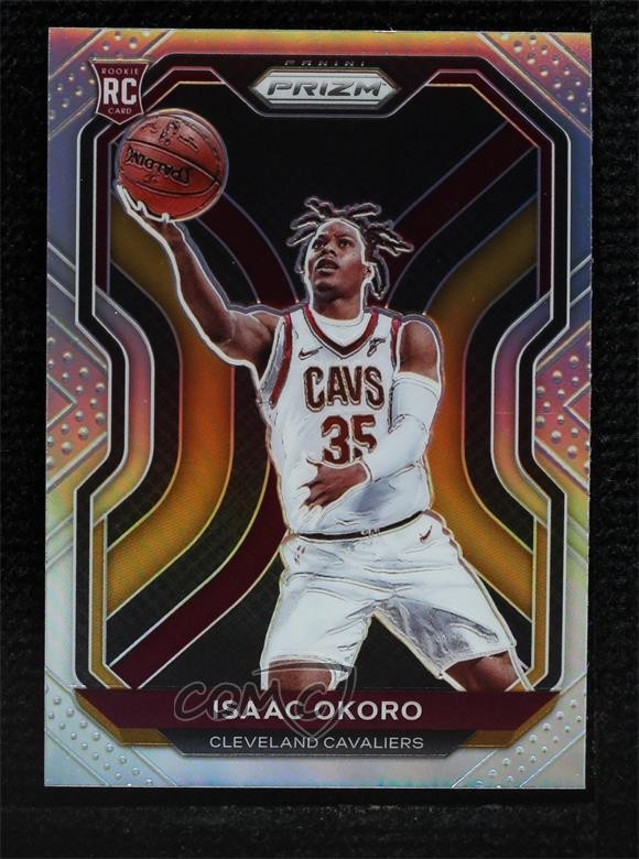 2020-21 Panini Prizm Silver Prizm Isaac Okoro #298 Rookie RC