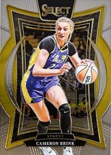 2025 Panini WNBA Select #9 Cameron Brink Los Angeles Sparks