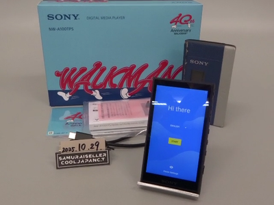 Sony Walkman NW-A100TPS 16GB 40th Anniversary Model Limited Hi-Res