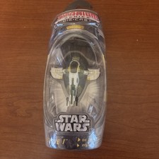 Star Wars Titanium Series Die-Cast Slave 1 New 2005 excellent to mint