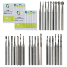 Wave Dental Carbide Burs High Speed Round Bur FG 330 1/4 2 6 8 557 Friction Grip