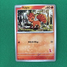 Pokemon Card - Vulpix - My First Battle - Charmander Stamp - NM