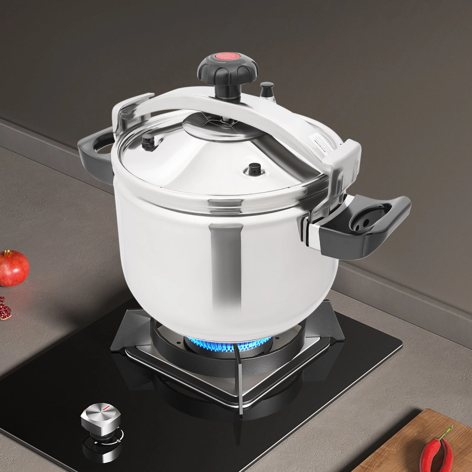 22L 23.25Quart Mini Pressure Cooker Pressure Canner Steaming Stainless Steel