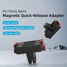 For DJI OSMO NANO Quick-Release Base Magnetic Dual-Clamp Expansion Mount