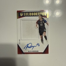 2016 Panini Alex Morgan Silhouette 18/40 Auto/Jersey