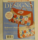 6 Journals Machine Embroidery Designs Patterns Creative Sewing Machine Creative — photo 2