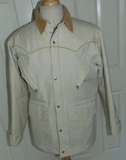 SCHAEFER OUTFITTER  CANVAS  SHERPA LINED  CHORE JACKET  XS