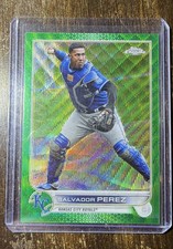 2022 Topps Chrome - Salvador Perez #50 Green Wave Refractor /99