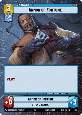 Armor of Fortune (Hyperspace Foil) [SEC - 826]