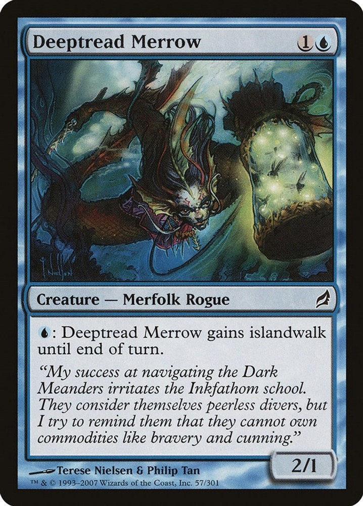 NM - Deeptread Merrow LRW - 57 Lorwyn