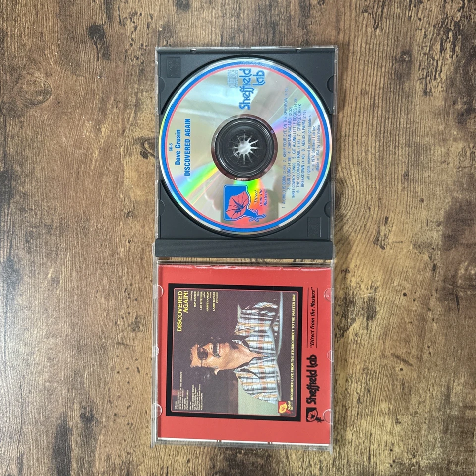 [MINT!] Dave Grusin Discovered Again! CD RARE Soul-Jazz Fusion Sheffield Lab CD Foto 3 de 3