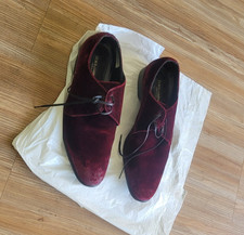 Dolce & Gabbana classic Red  Suede Dress Shoes Men's US Size 10, see picures