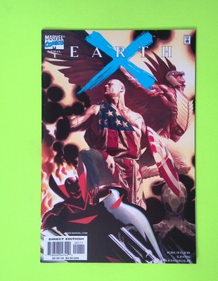 Earth X #1 1999 Marvel Comics 1st App High Grade Comic Book R107-23