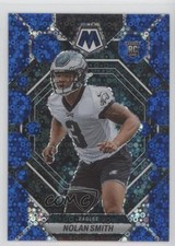 2023 Panini Mosaic Rookies No Huddle Blue Prizm 31/75 Nolan Smith #353 1q2