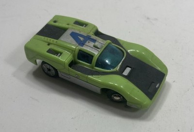 Vintage Aurora T-Jet Ford GT40 HO Slot Car Green #4