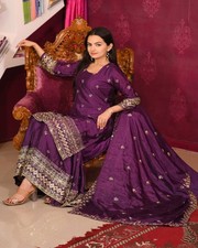 Ready To Wear Salwar Kameez Indian Pakistani Suit Full Stitched Eid Party Dress