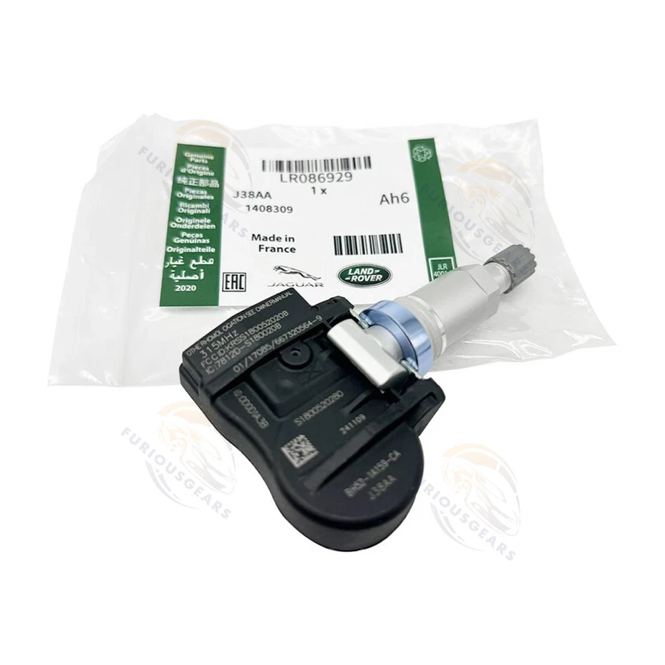 Set of 4 TPMS Sensors Fits Land Rover Range Rover Sport Jaguar XF LR086929 OEM - Image 4 of 4