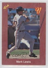 1991 Classic Update Red Travel Edition Mark Lewis #T11 1i7