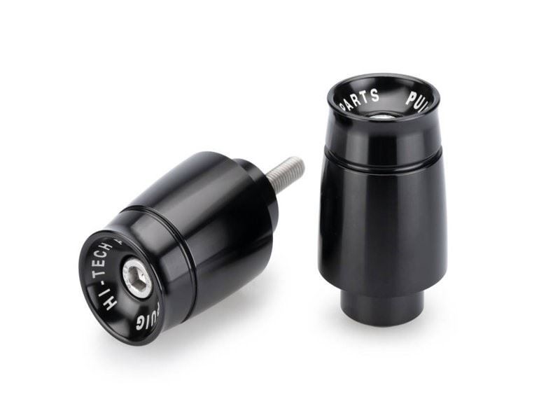 Puig Black Speed Bar Ends Honda Forza 750 2021-2024