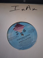 Steve Masters – Turntable Aktion 12" Vision VR-1238 EX Shrink Electro Miami Bass