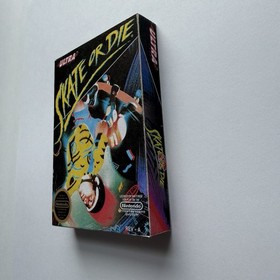 Retro Vintage 3D Skate or Die Nintendo NES Game Box Refrigerator Magnet