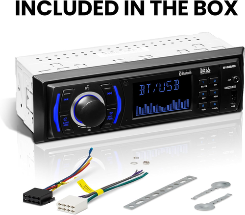 Boss Audio Systems 616UAB Autoradio mit Bluetooth - Single DIN, MP3, USB, AUX - - Bild 6 von 13