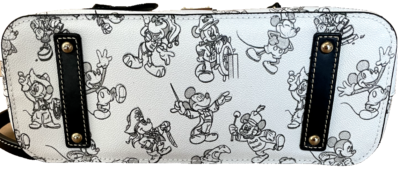 New Disney Dooney & Bourke Mickey Through the Years 90th Shopper