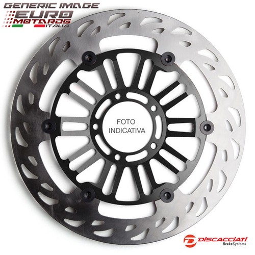 Par de rotores de disco de freno de luz MV Agusta Brutale 910R 920 1090/R/RR Discacciati - Imagen 3 de 6