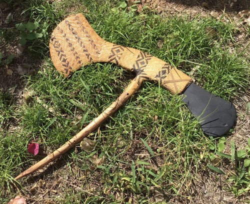 Mt. Hagen Ceremonial Stone Axe, Western Highlands, Papua New Guinea 63.5CM Beaut - Picture 5 of 7