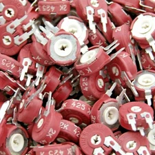 ( 20 PCS ) Piher Trim Pot 2K Ohm Through Hole