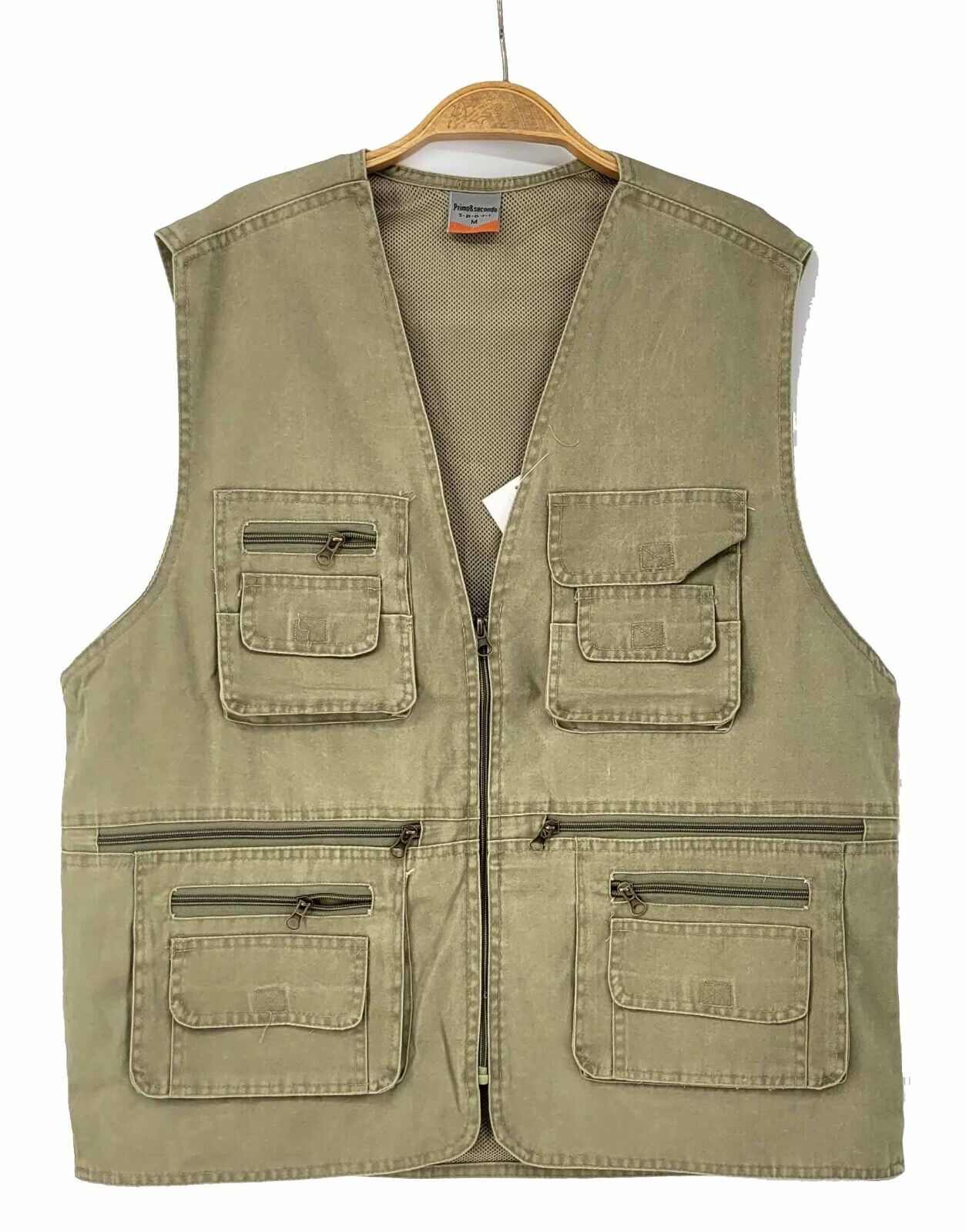 Men's Multi Pocket Workwear Vest Waistcoat Body Warmer Gillet Fisherman ...