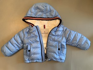 moncler baby blue jacket