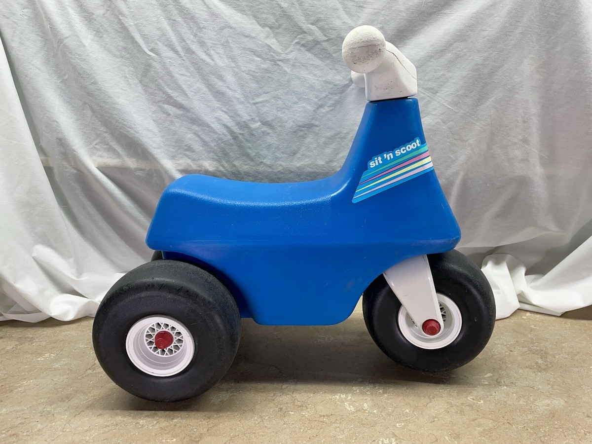 READ Vtg Little Tikes Sit 'n Scoot Ride-On Toddler Child Toy
