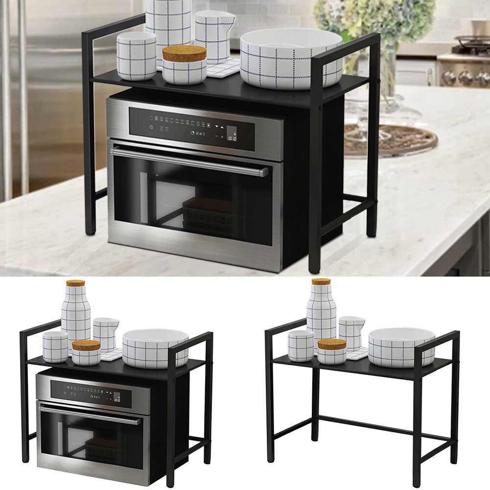 cabinet for microwave and toaster oven